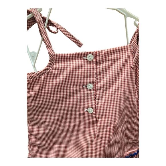 HAUTE SMOCKS Gingham Check Flag Dress/Short Set - Size 2T NWT - Picture 4 of 9